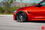 BMW M3 Sedan on Vossen Wheels (VFS4) 2017 года